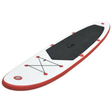 Set Tavola Gonfiabile da SUP Rosso e Bianco