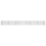 Gabbione Letto Rialzato in Acciaio Zincato 540x50x50 cm