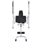 Panca Multifunzione con Bilanciere e Set di Manubri 60,5 kg