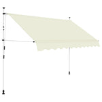 Tenda da Sole Retrattile Manuale 250 cm Crema