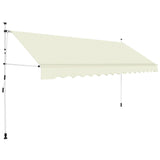 Tenda da Sole Retrattile Manuale 350 cm Crema