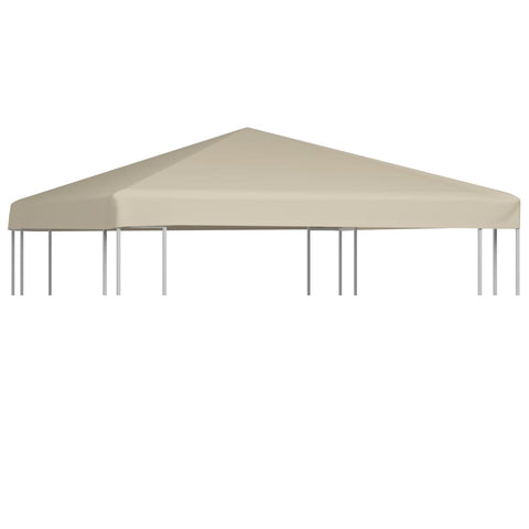 Tetto per Gazebo 310 g/m 3x3 m Beige