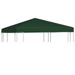 Copertura Superiore per Gazebo 310 g/m 3x3 m Verde