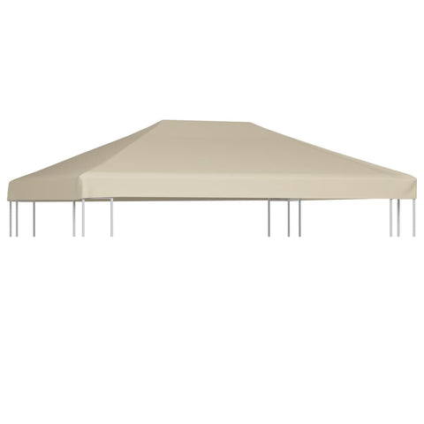 Copertura Superiore per Gazebo 310 g/m 4x3m Beige