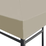 Copertura Superiore per Gazebo 310 g/m 4x3m Beige