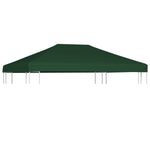 Copertura Superiore per Gazebo 310 g/m 4x3m Verde