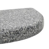 Base per Parasole in Granito Curva 10 kg Grigia