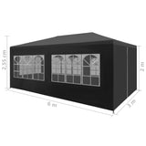 Tenda per Feste 3x6 m Antracite