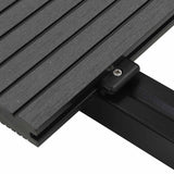 Pavimento da Deck 6 pcs Grigio WPC