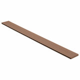 Pavimento da Deck 4 pcs Marrone Chiaro WPC