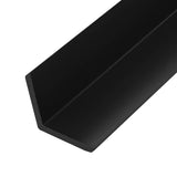 Profili Angolari per Bordi 5pz in WPC 170 cm Nero
