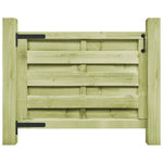 Cancello da Giardino in Legno di Pino Impregnato 100x75cm Verde