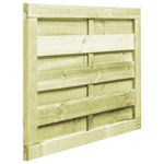 Cancello da Giardino in Legno di Pino Impregnato 100x75cm Verde