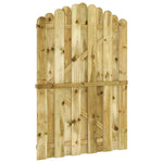 Cancello da Giardino in Legno di Pino Impregnato 100x150 cm