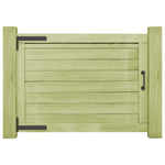 Cancello da Giardino in Legno di Pino Impregnato 75x100 cm