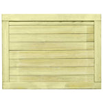 Cancello da Giardino in Legno di Pino Impregnato 75x100 cm