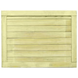 Cancello da Giardino in Legno di Pino Impregnato 75x100 cm