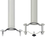Tenda da Sole Laterale Retrattile 140 x 300 cm Crema