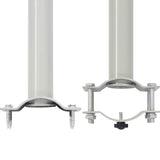 Tenda da Sole Laterale Retrattile 140 x 300 cm Crema