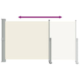 Tenda da Sole Laterale Retrattile 140 x 300 cm Crema