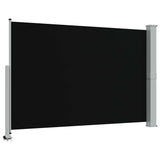 Tenda da Sole Laterale Retrattile 160 x 300 cm Nera
