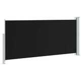 Tenda da Sole Laterale Retrattile 140 x 300 cm Nera