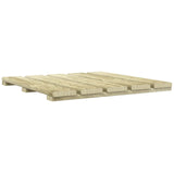 Piastrella per Decking 6 pcs Verde 50 x 50 cm