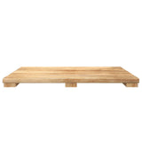 Piastrella per Decking 6 pcs Marrone 50 x 50 cm