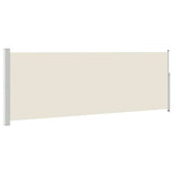 Tenda da Sole Laterale Retrattile 160 x 500 cm Crema