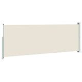 Tenda da Sole Laterale Retrattile 160 x 500 cm Crema