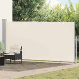 Tenda da Sole Laterale Retrattile 160 x 500 cm Crema