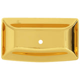 Lavandino 71x38x13,5 cm in Ceramica Oro