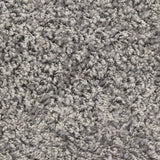Tappetini per scale 15 pz 56x17x3 cm Grigio Semicircolari