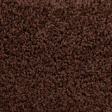 Tappetini per scale 15 pz 65x21x4 cm Marrone Semicircolari Grandi