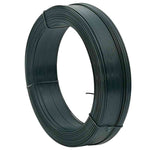 Filo per Recinzioni 250m 0,9/1,4 mm in Acciaio Verde Nerastro