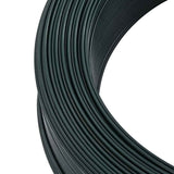 Filo per Recinzioni 250m 0,9/1,4 mm in Acciaio Verde Nerastro