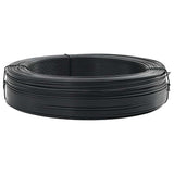 Filo per Recinzioni 250 m 0,9/1,4 mm in Acciaio Antracite