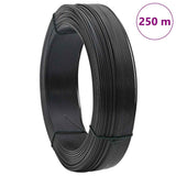 Filo per Recinzioni 250m 1,6/2,5 mm in Acciaio Antracite