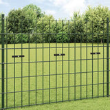 Set di Connettori per Griglie da Giardino 10 pz Antracite