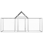 Pollaio 3x1x1,5 m in Acciaio Zincato