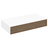 Mensole con Cassetti 2 pz Bianco 48 cm
