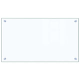 Paraschizzi per Cucina Trasparente 70x40 cm in Vetro Temperato