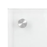 Paraschizzi per Cucina Trasparente 80x60 cm in Vetro Temperato