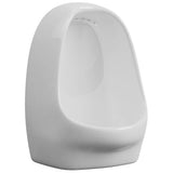 Orinatoio Sospeso con Sciacquone in Ceramica Bianco