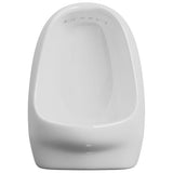 Orinatoio Sospeso con Sciacquone in Ceramica Bianco