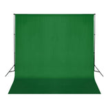 Fondale in Cotone Verde senza Supporto 300x300 cm per Croma Key