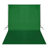 Fondale in Cotone Verde 500x300 cm per Croma Key