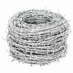 Filo spinato galvanizzato per recinzioni metalliche, recinti