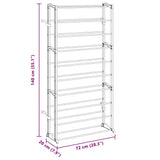 Scarpiera Portascarpe con 10 Scaffali