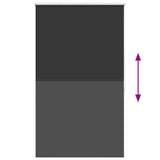 Tenda a rullo oscurante 104,4x175 cm Tessuto Larghezza 100 cm nero